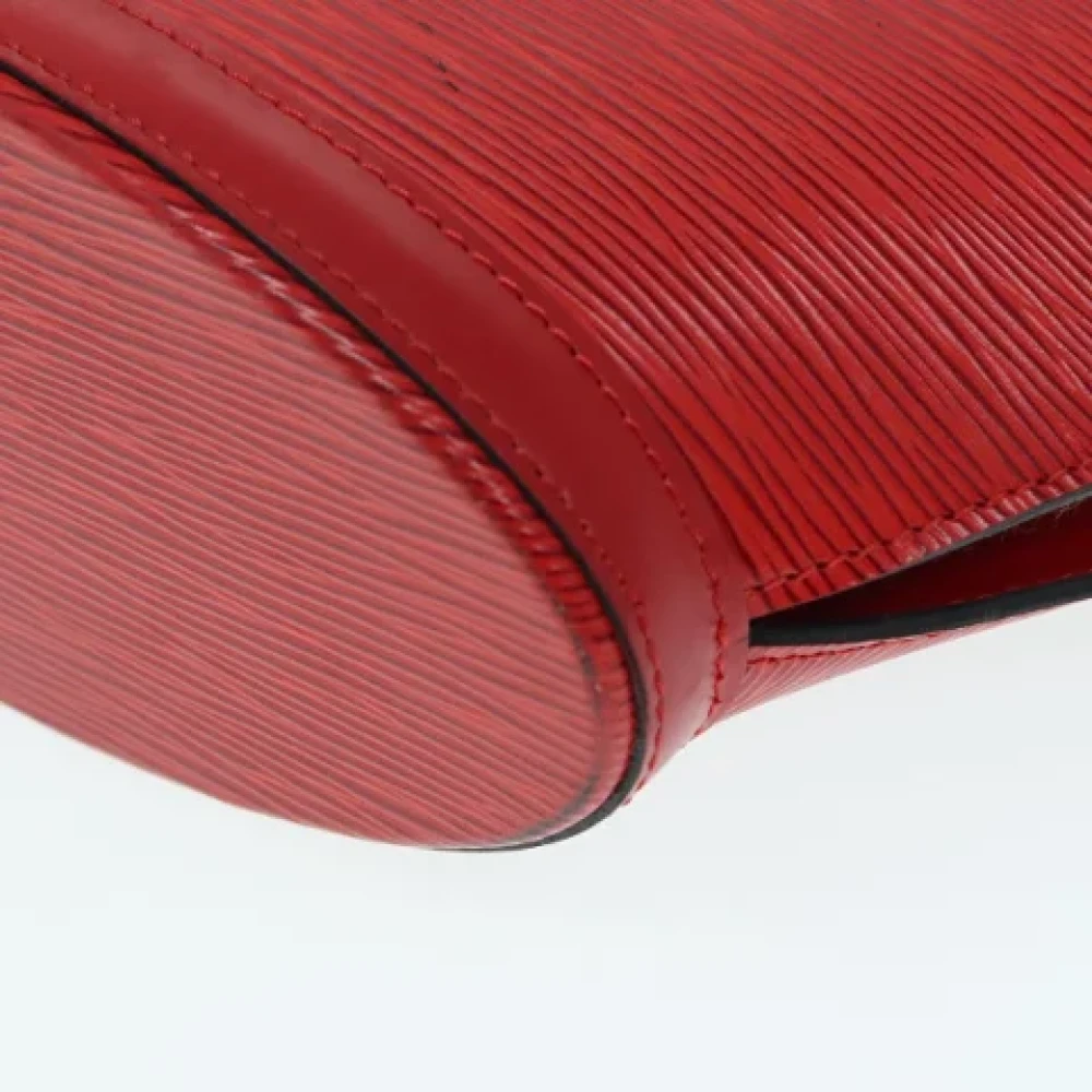 Louis Vuitton Vintage Pre-owned Leather louis-vuitton-bags Red Dames