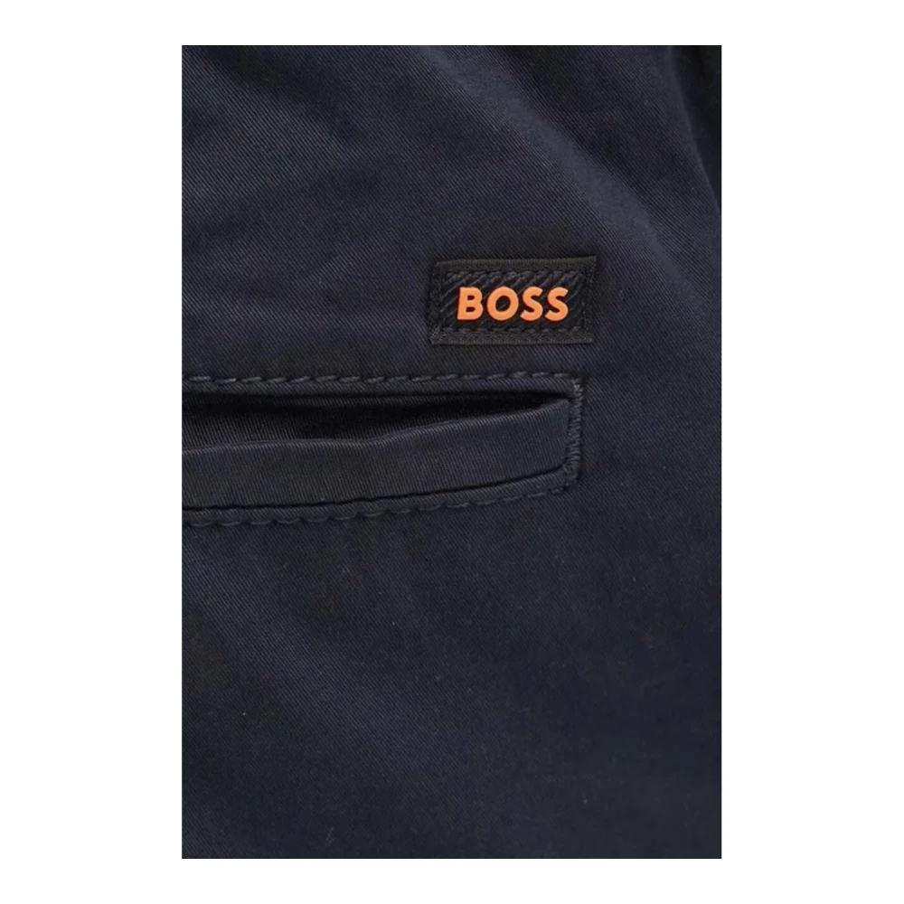 Hugo Boss Slim-fit Broek Blue Heren