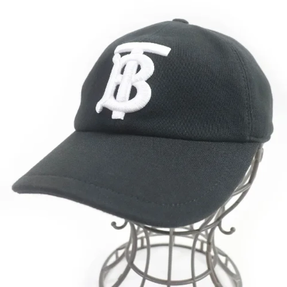 Burberry Vintage Pre-owned Cotton hats Black Dames
