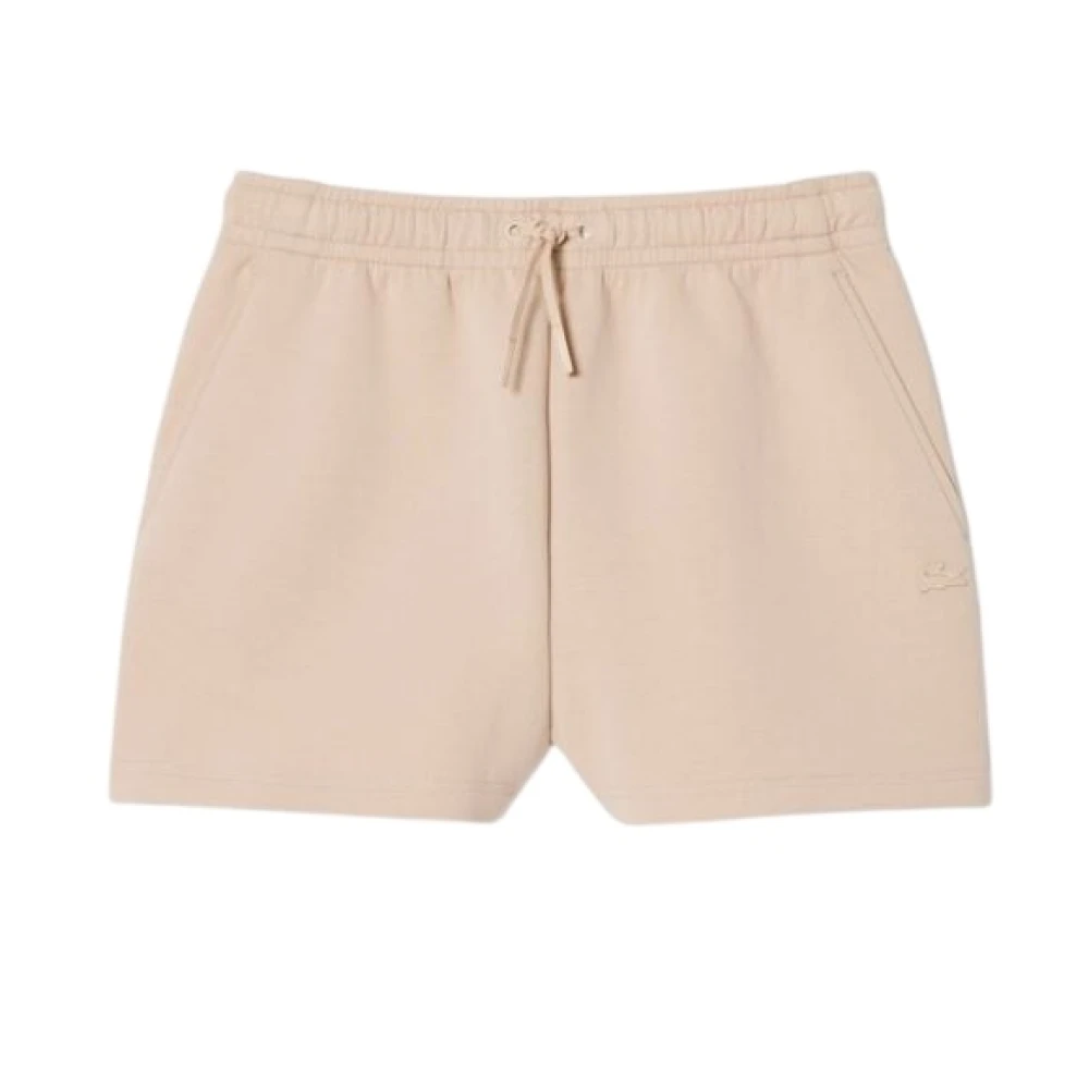 Lacoste Donna Beige Pantaloncini, M, New,