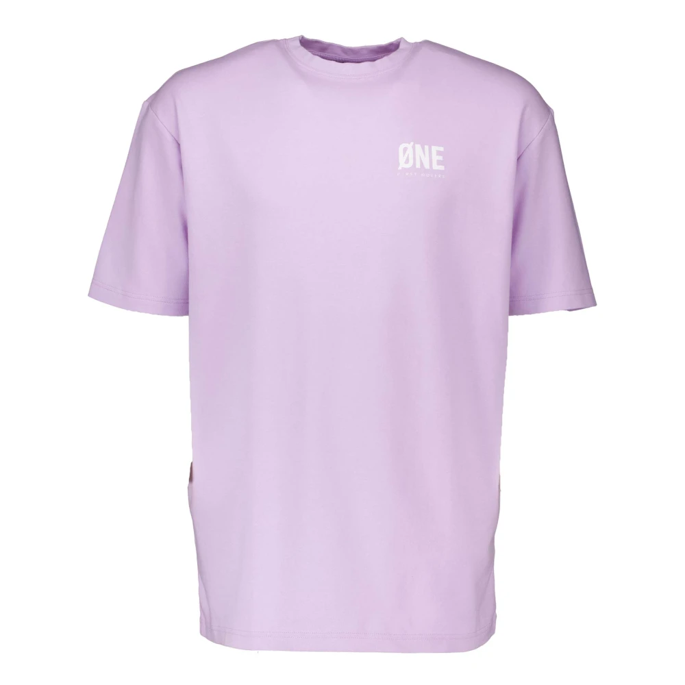 One First Movers t-shirts lila Purple Heren