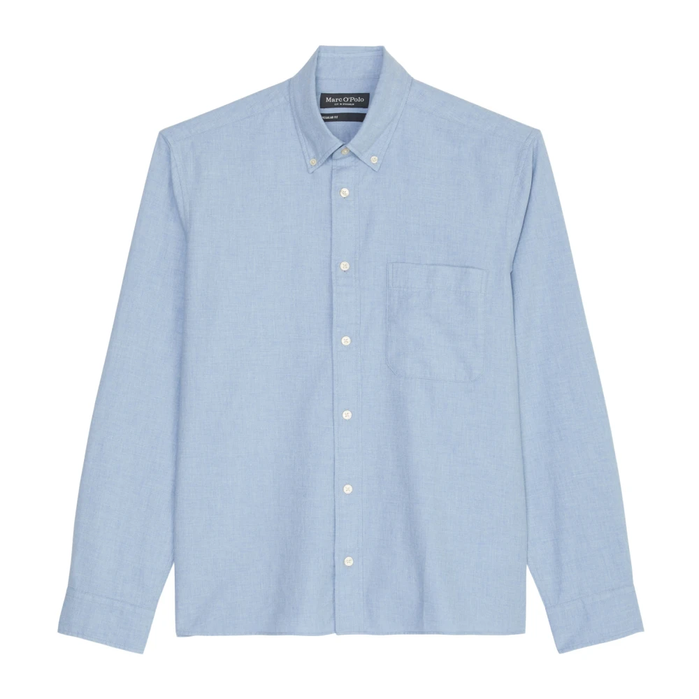 Marc O'Polo Gewoon shirt Blue Heren