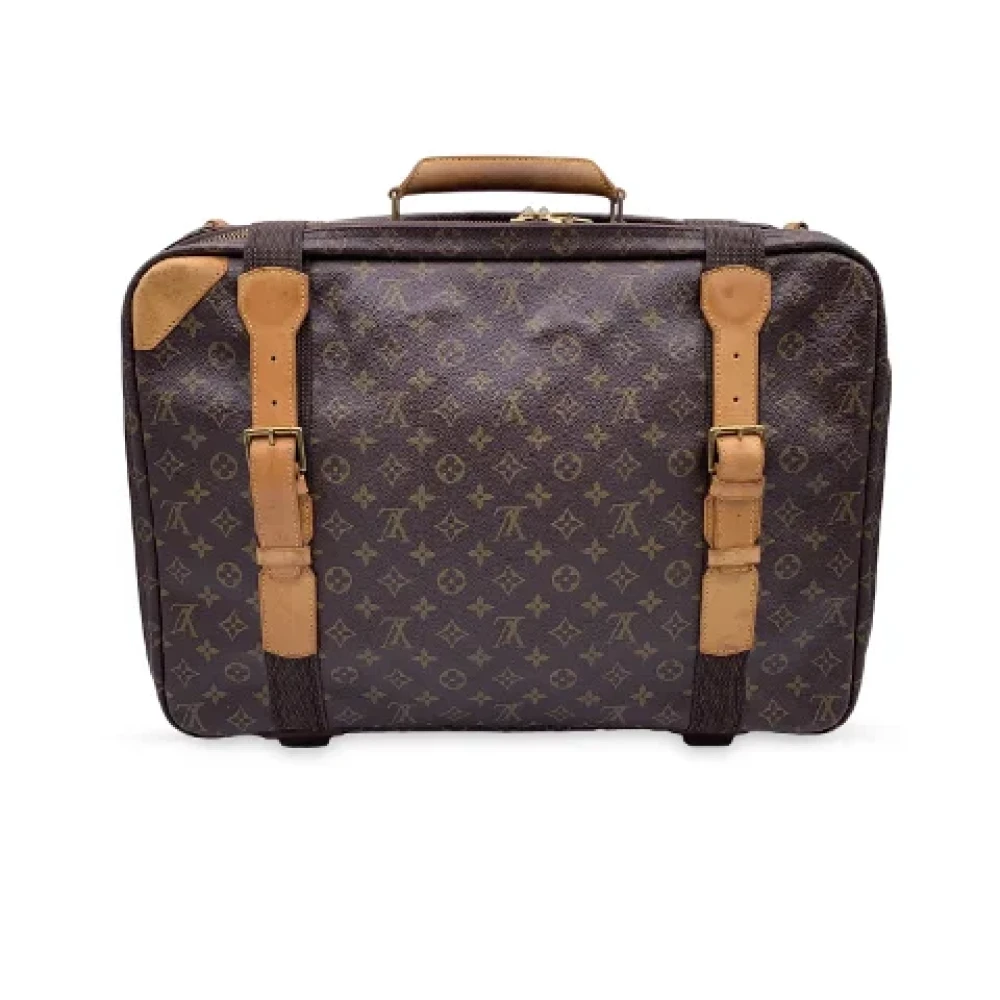 Louis Vuitton Vintage Pre-owned Canvas travel-bags Brown Dames