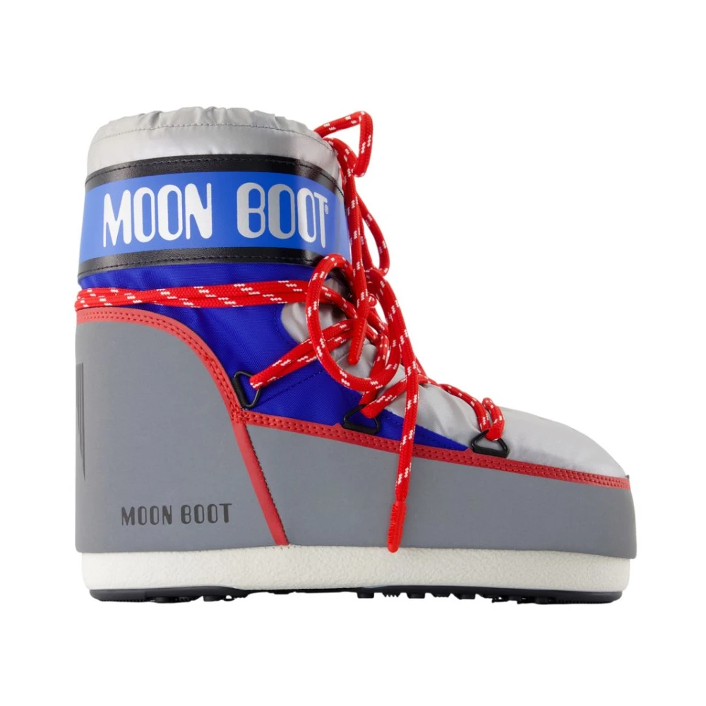 Moon Boot Women's Icon Low Space Racing Ankle Boots