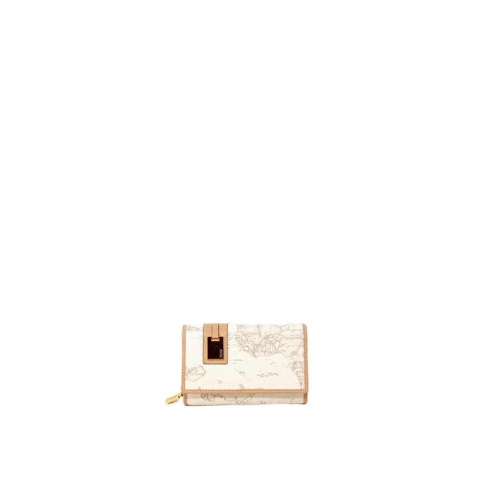 Alviero Martini 1a Classe Stijlvolle Leren Portemonnee Collectie White Dames