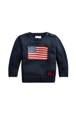 Flag Sweater Top