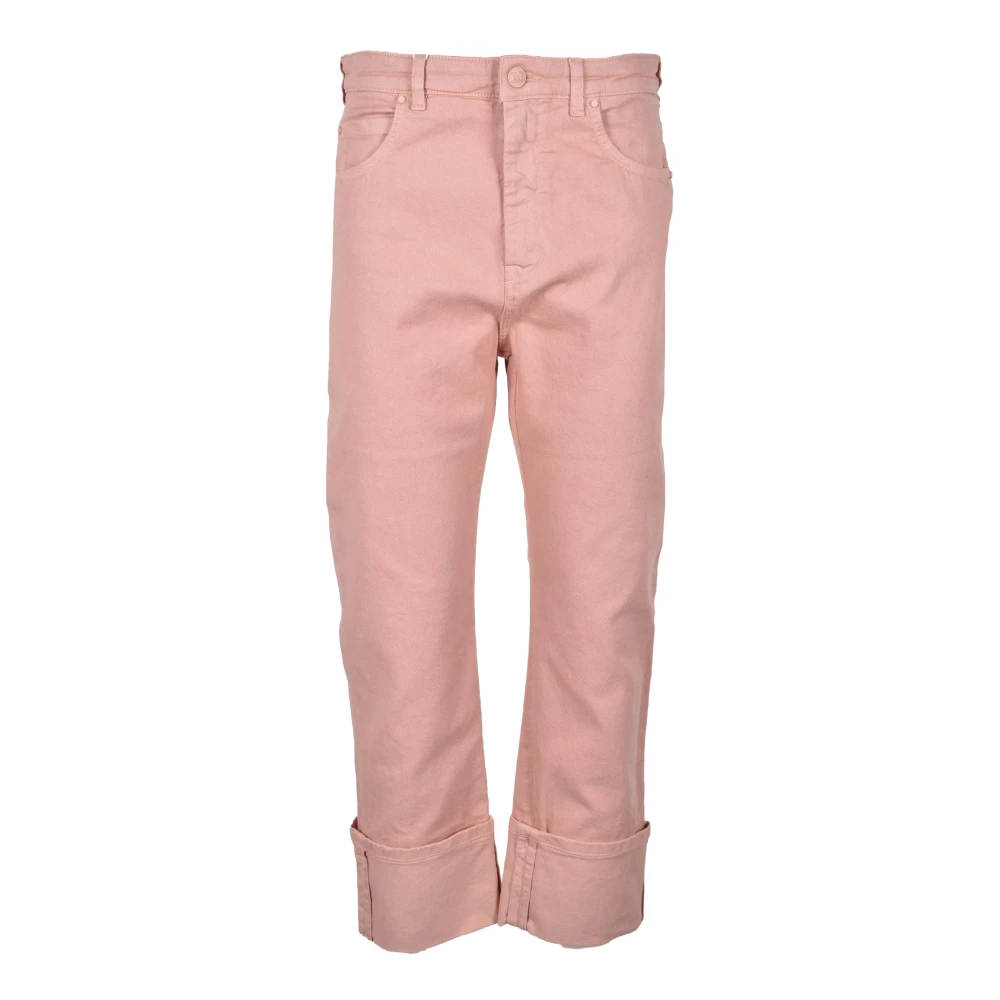 Max Mara Klassieke jeans met 99% katoen Pink Dames