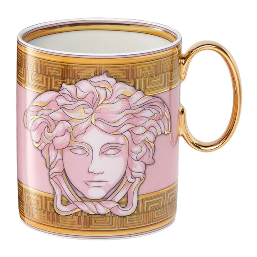 Versace Roze Glas met Handvat Pink Unisex