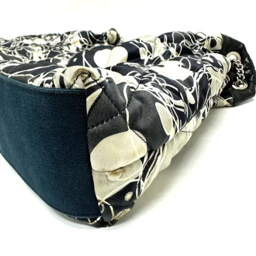 Chanel Vintage Pre-owned Fabric chanel-bags Black Dames
