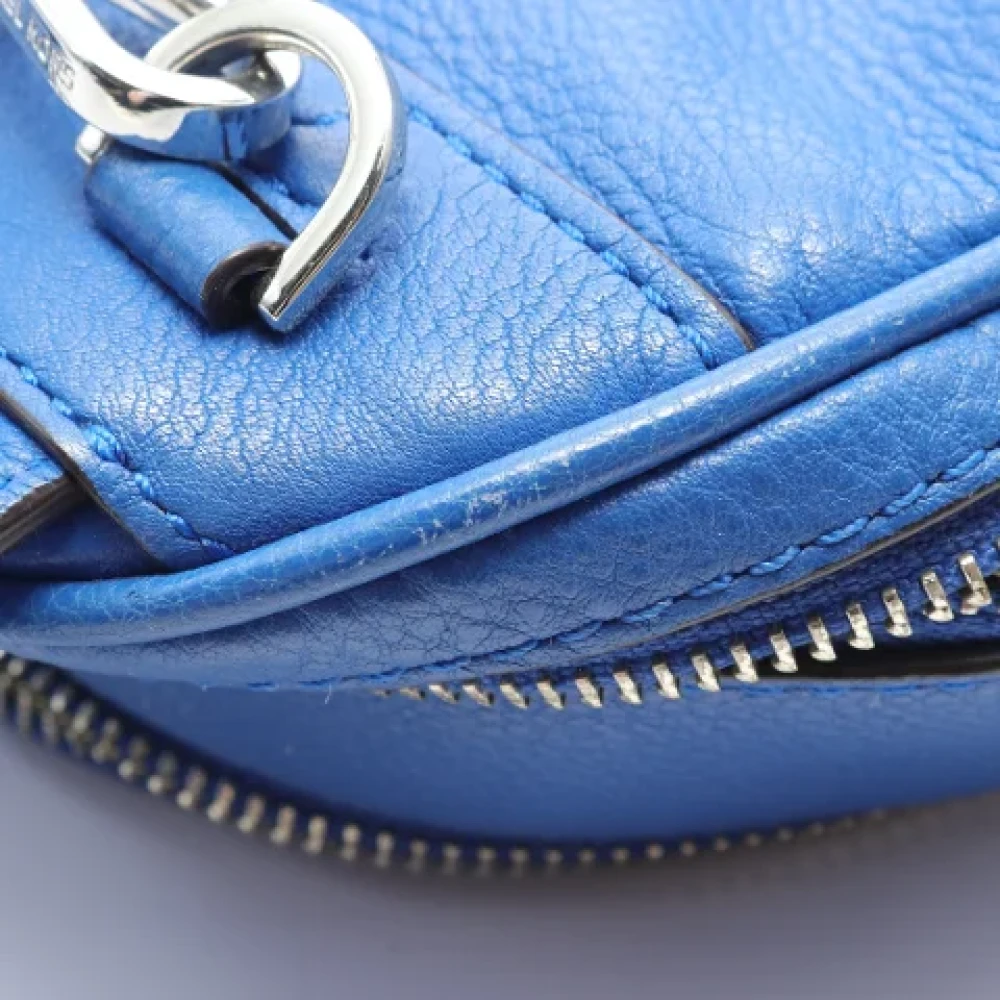 Michael Kors Pre-owned Leather backpacks Blue Dames