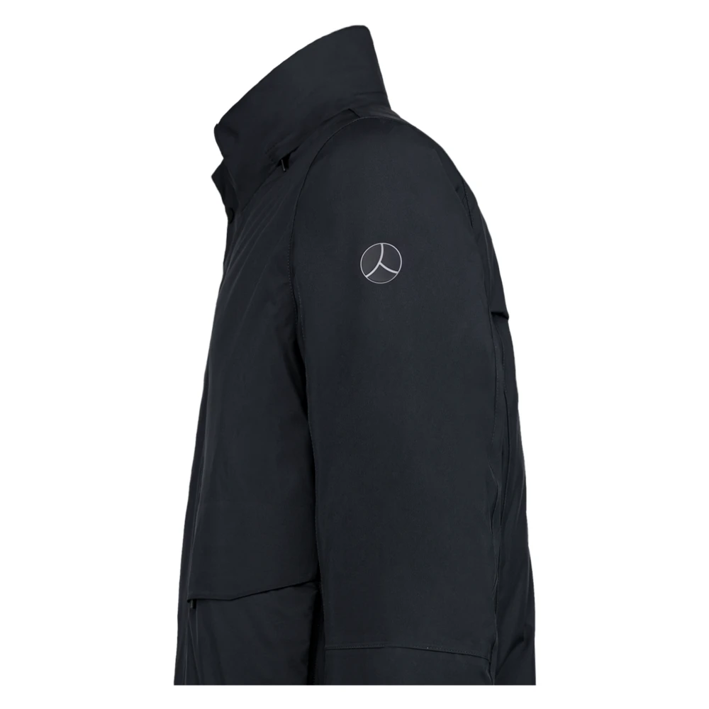 People of Shibuya Technische Geïsoleerde Jas met Ghost Hood Black Heren
