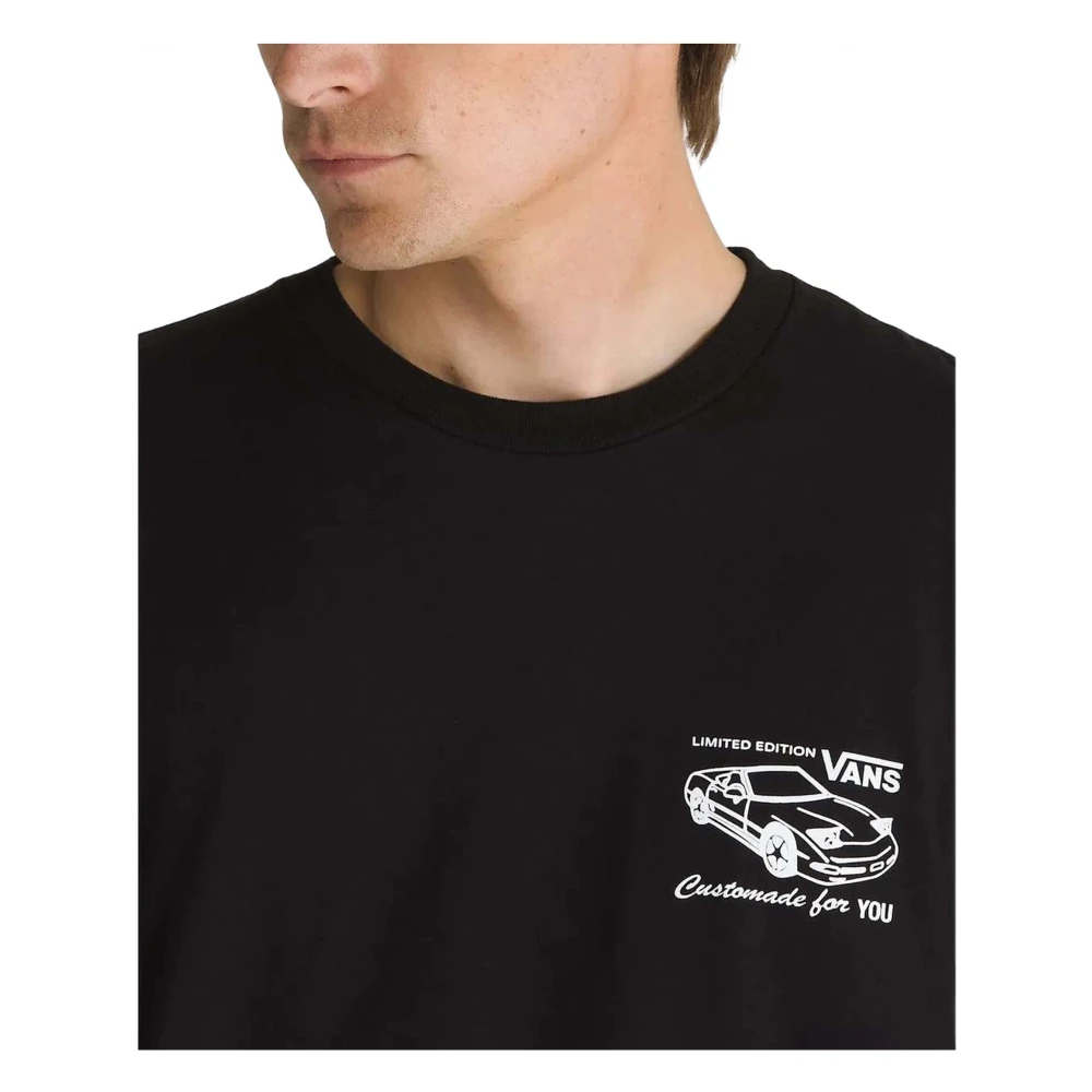 Vans Motors T-shirt Black Heren