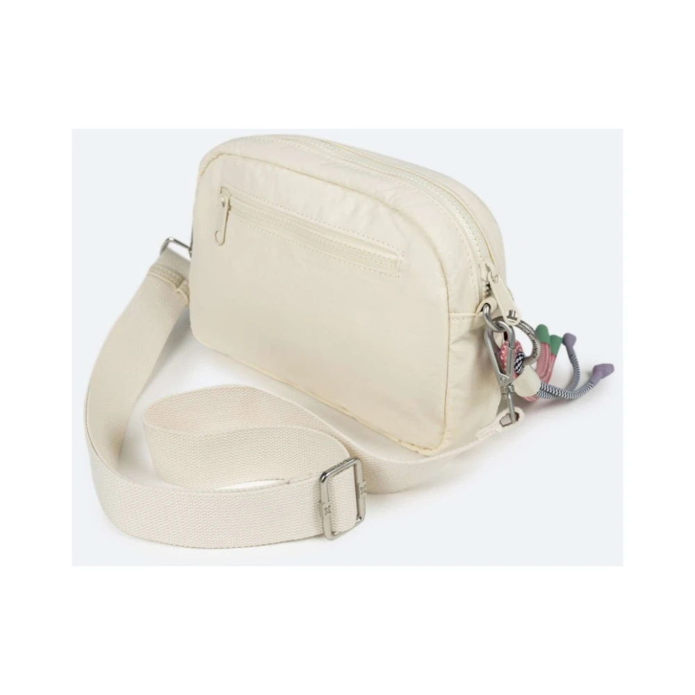 Munich Diepe Crossbody Tas Beige Dames