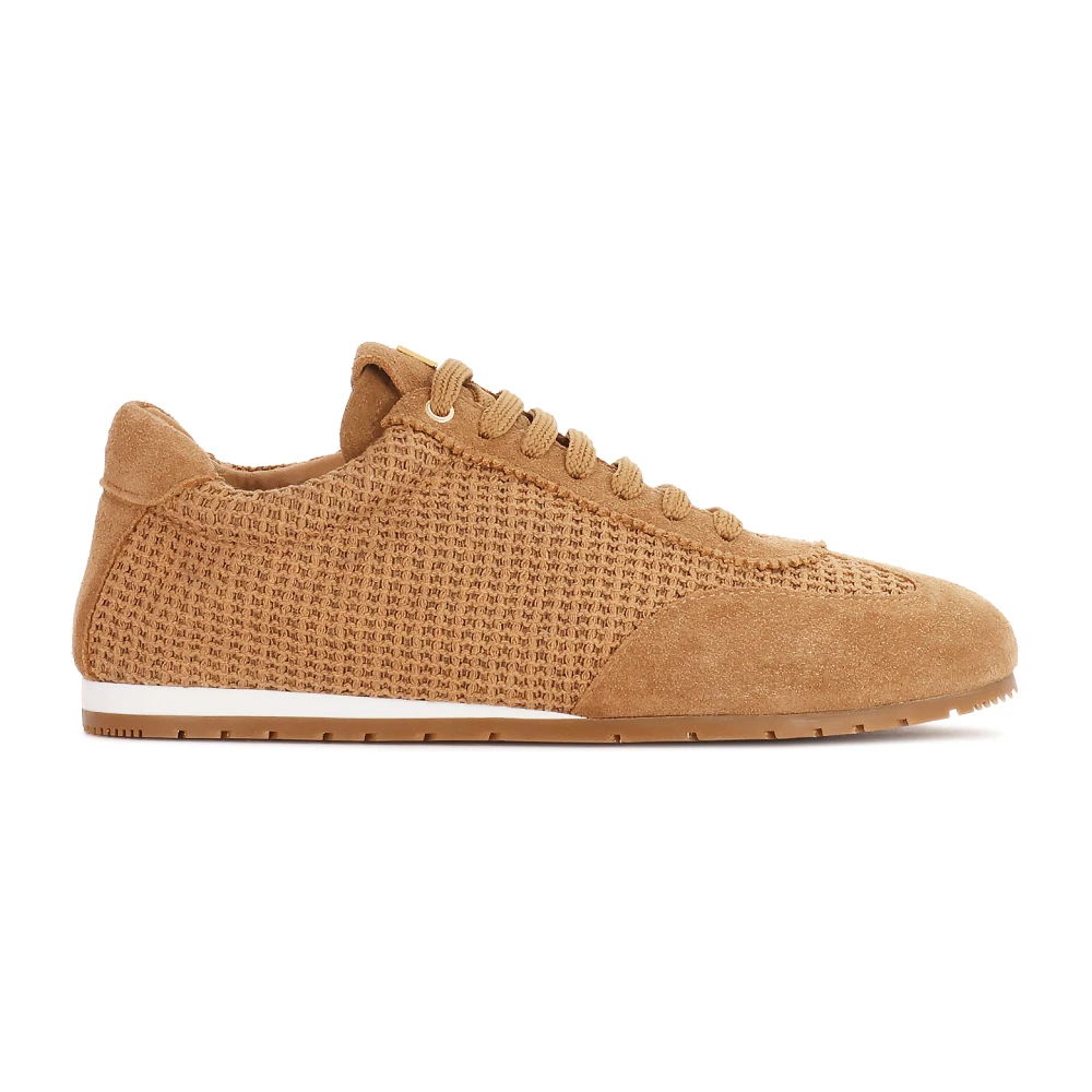 Kazar Lichtgewicht Suède en Textiel Sneakers Dames Schoenen Bruin