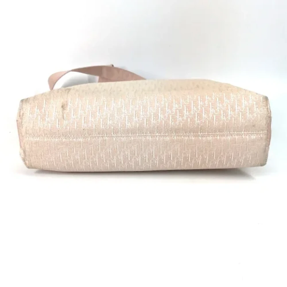 Dior Vintage Pre-owned Fabric dior-bags Pink Dames