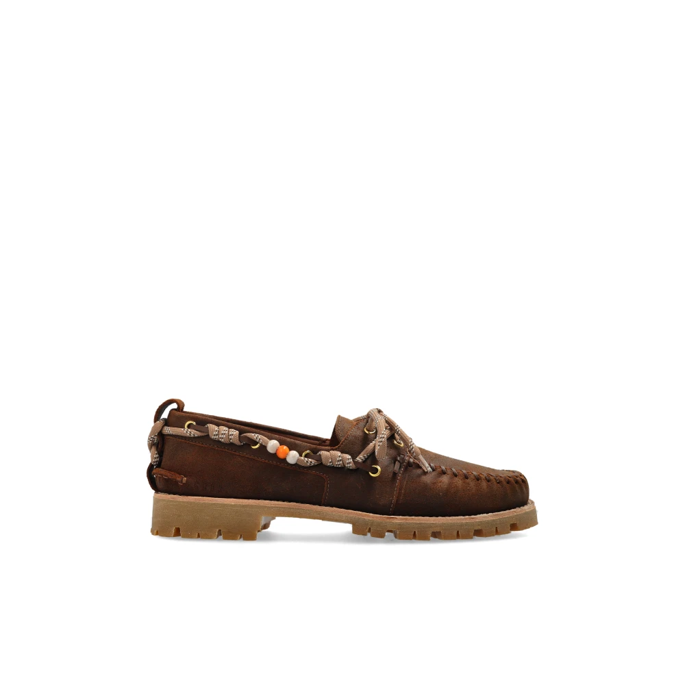 Golden Goose Hombre Marrón - Zapatos De Ante Con Suela Tank Cruise - Shoes - 42 Eu - Zapatos De Ante Con Suela Tank Cruise