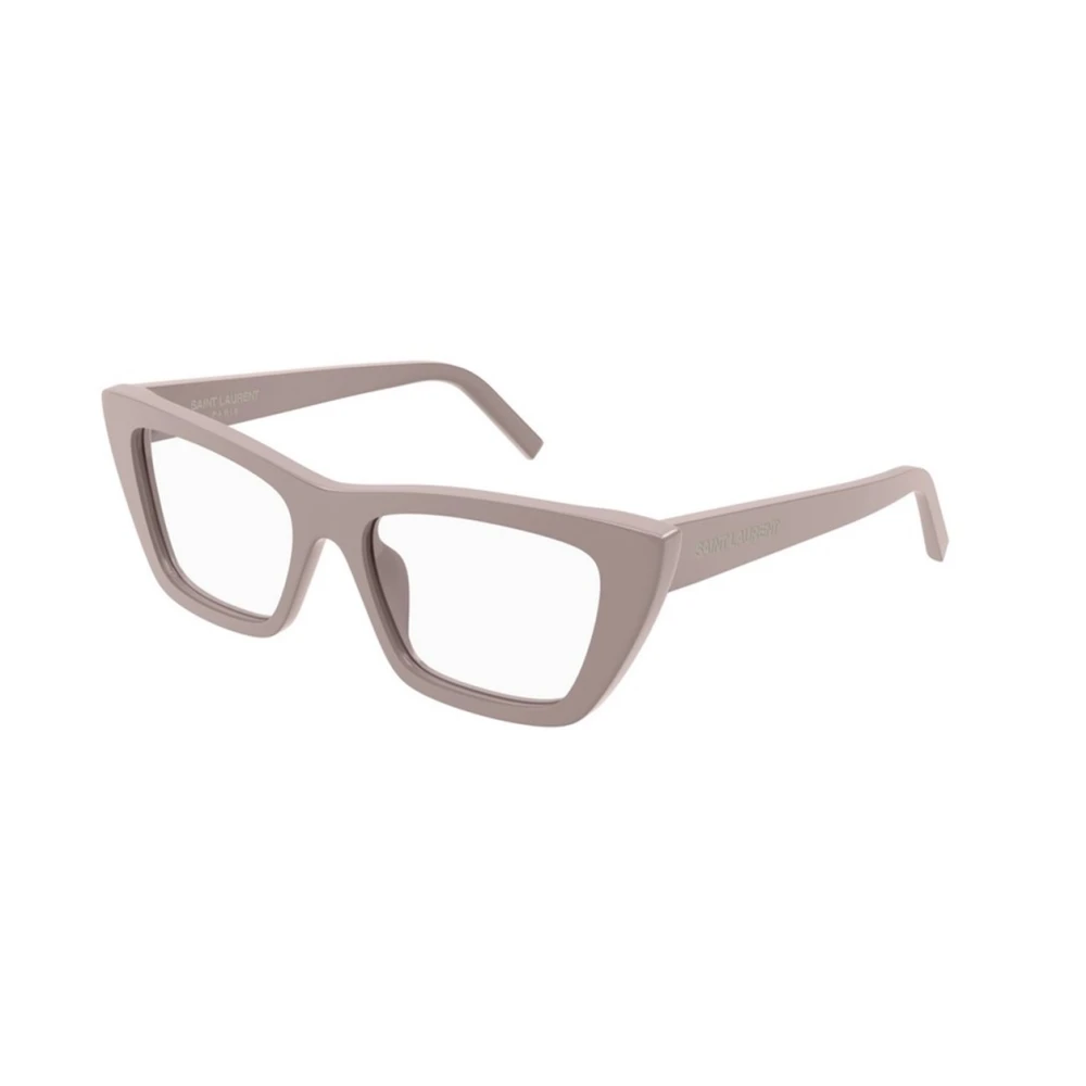 Saint Laurent Roze Mica Optisch Montuur Pink Dames