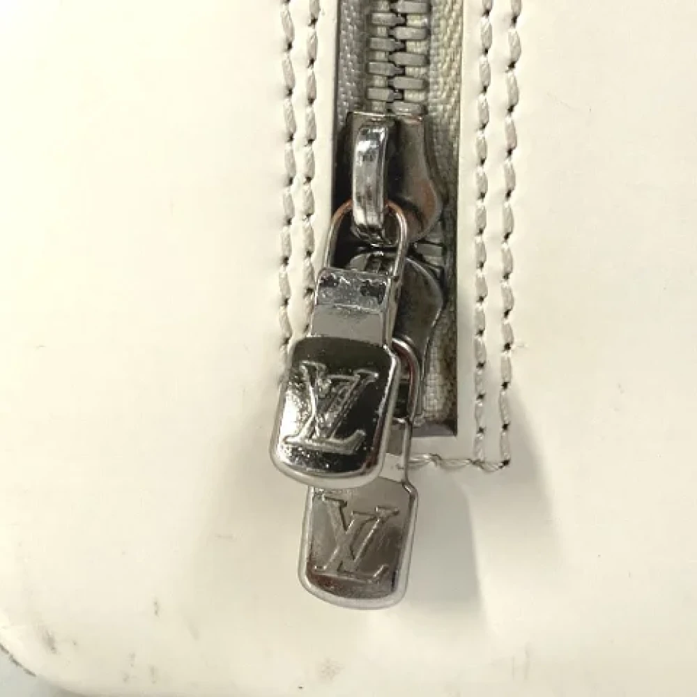 Louis Vuitton Vintage Pre-owned Leather louis-vuitton-bags White Dames