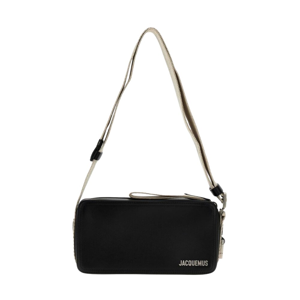 ショルダーバッグ・ポシェット JACQUEMUS Women Messenger Bags 233BA3563171990 Black Jacquemus - The Capri messenger bag | HBX - Globally Curated