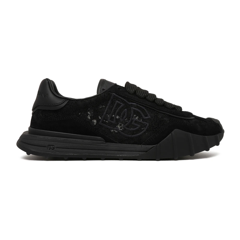 Dolce & Gabbana , Sneakers, Female, Black, 5 1/2 Uk, Dg Athletic Trainers