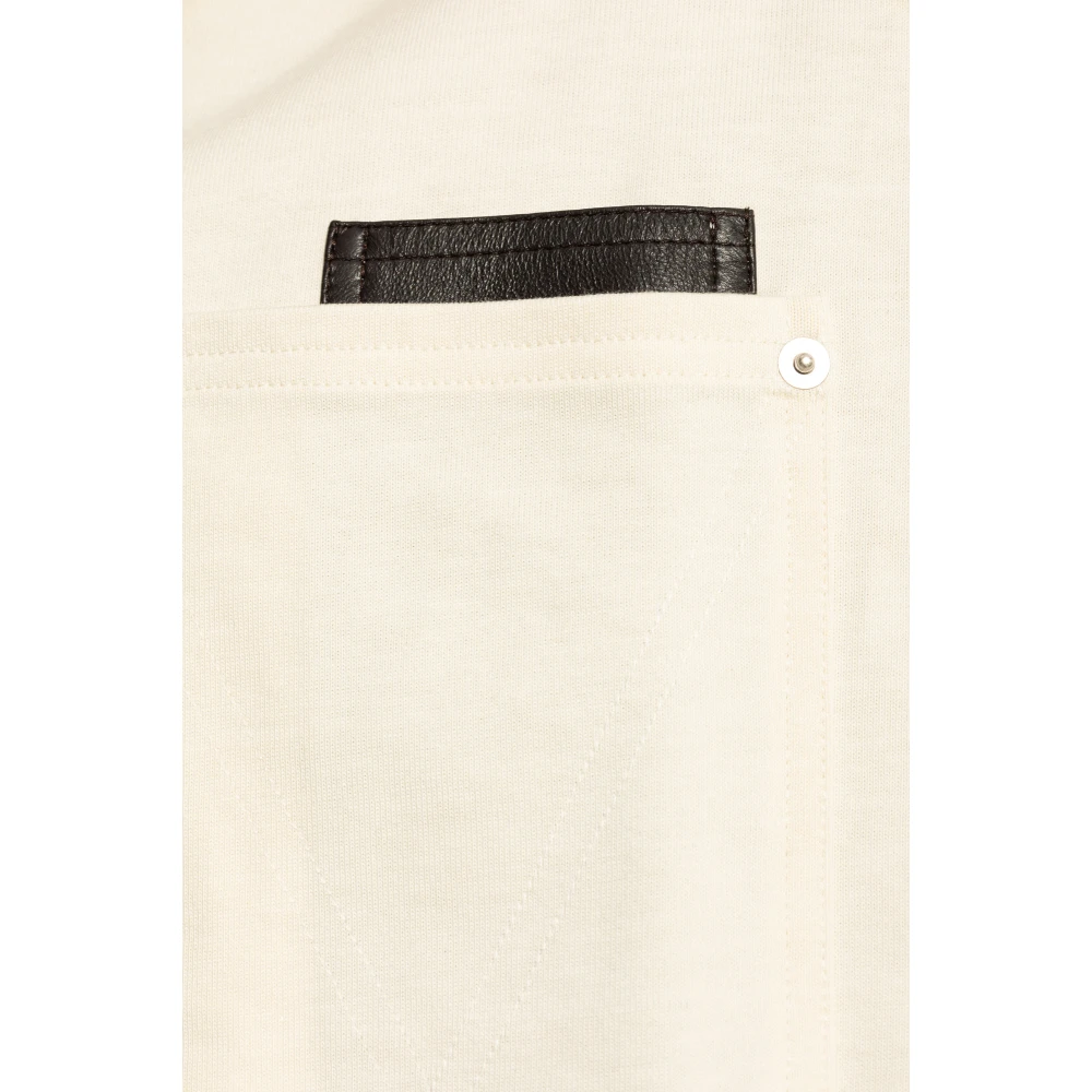 Bottega Veneta T-shirt met zakken Beige Dames