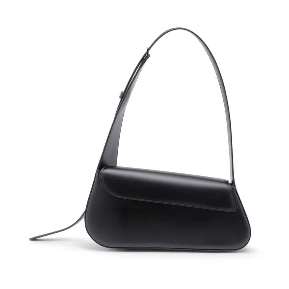 Santoni Stijlvolle Schoudertas Black Dames