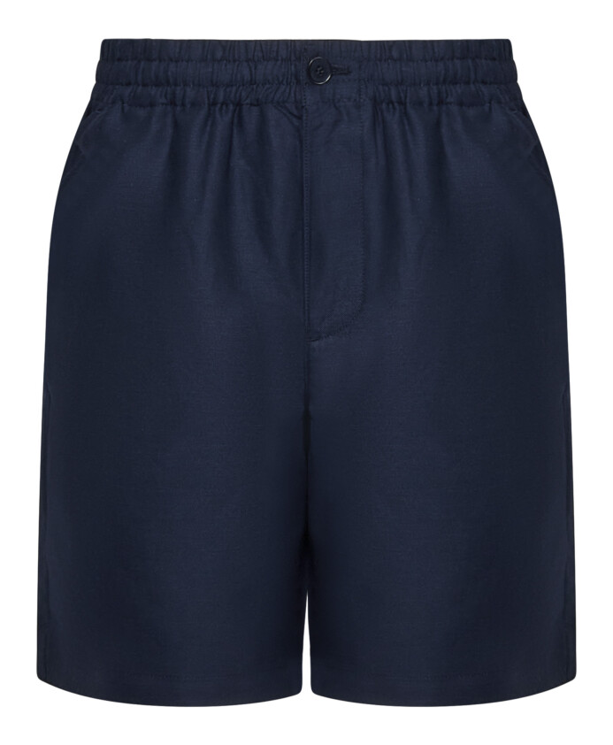 shorts-bleus-en-lin-avec-broderie-crocodile