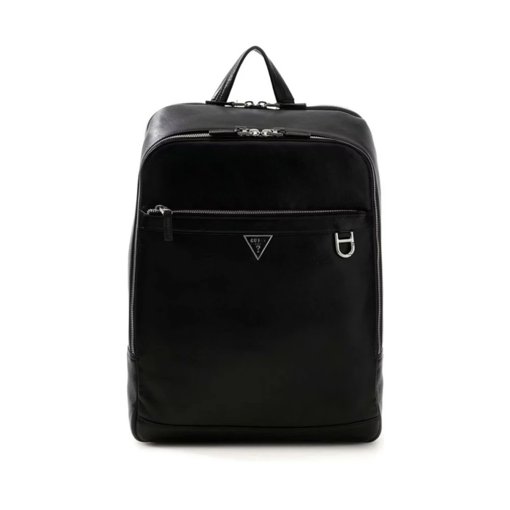 Guess , Backpacks, Unisex, Black, One Size, Monaco Backpack