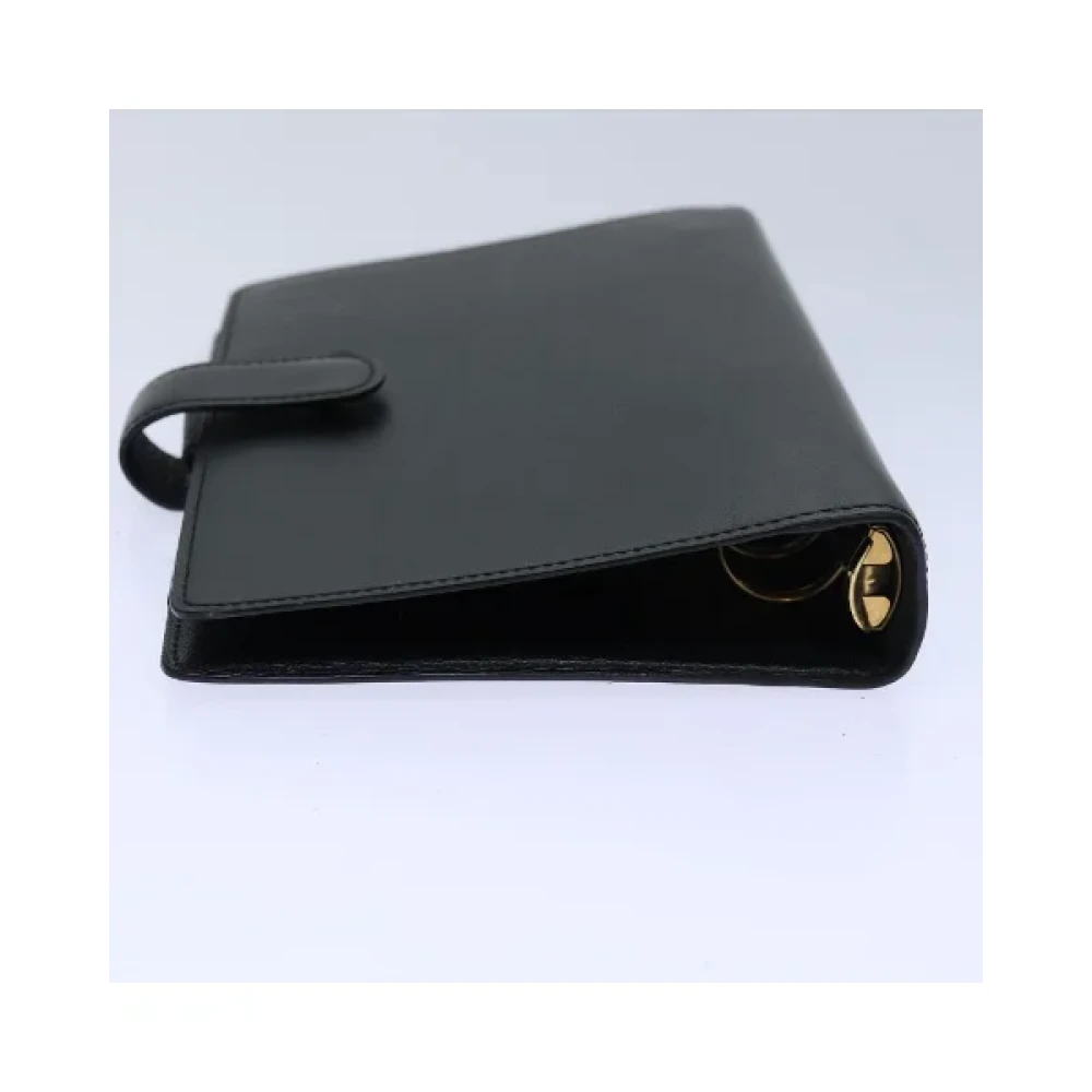 Louis Vuitton Vintage Pre-owned Leather home-office Black Dames