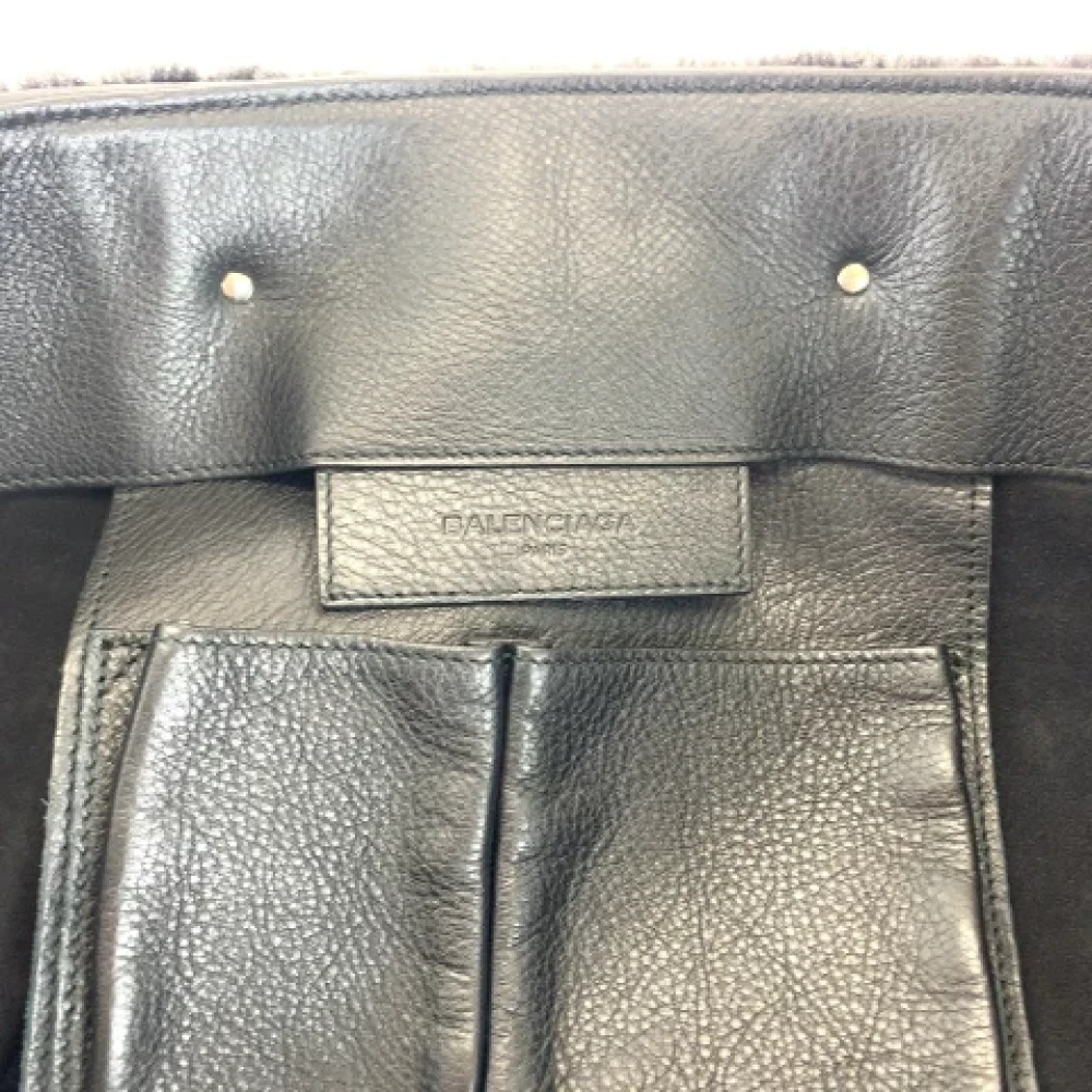 Balenciaga Vintage Pre-owned Leather balenciaga-bags Black Dames
