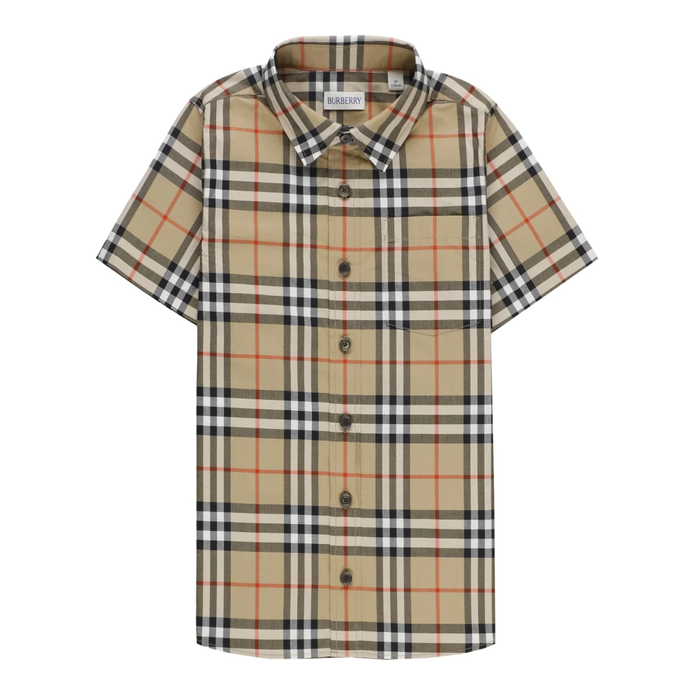 Burberry Boys Beige Kids Shirts, 10 Y, Owen Shirt