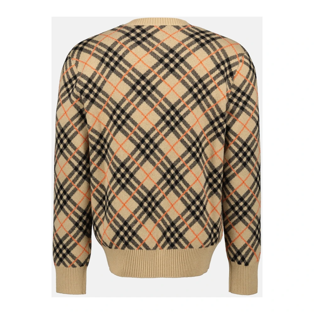 Burberry Vintage Check Trui voor Mannen Beige Heren