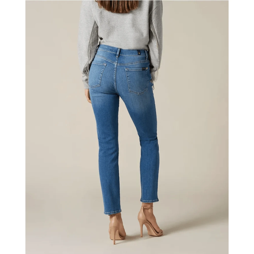 7 For All Mankind Skinny jeans dames Blue Dames