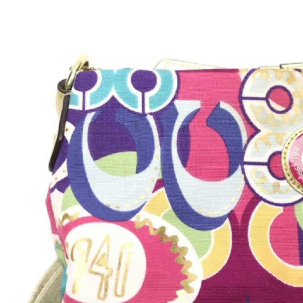 Coach Pre-owned Fabric shoulder-bags Multicolor Dames