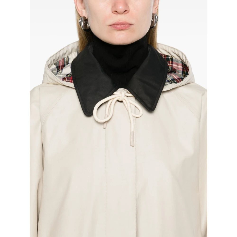 Barbour Natalie Gevoerde Trenchcoat Blue Dames