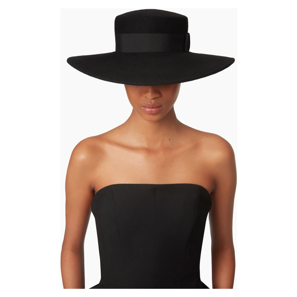 Nina Ricci Vilt WOL Black Dames