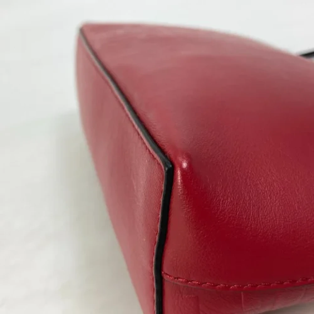 Fendi Vintage Pre-owned Leather fendi-bags Red Heren