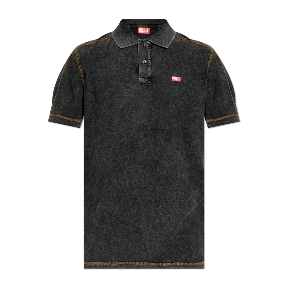Diesel Polo `T-Swind` Gray Heren