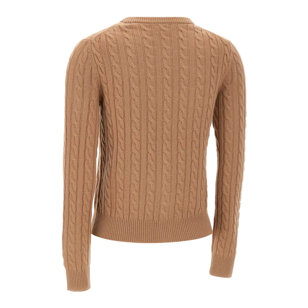 Sun68 Dames Wolmix Vest Beige Dames