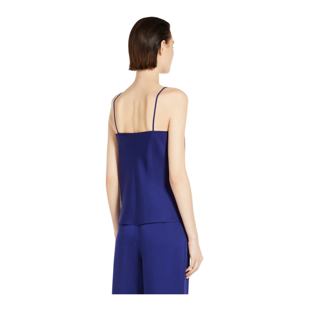 Max Mara Studio Stijlvolle TOP voor een trendy look Blue Dames