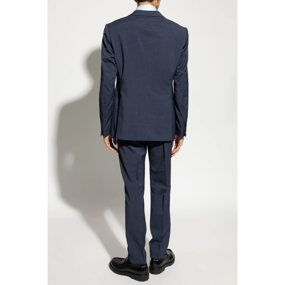 Emporio Armani Wollen pak Blue Heren