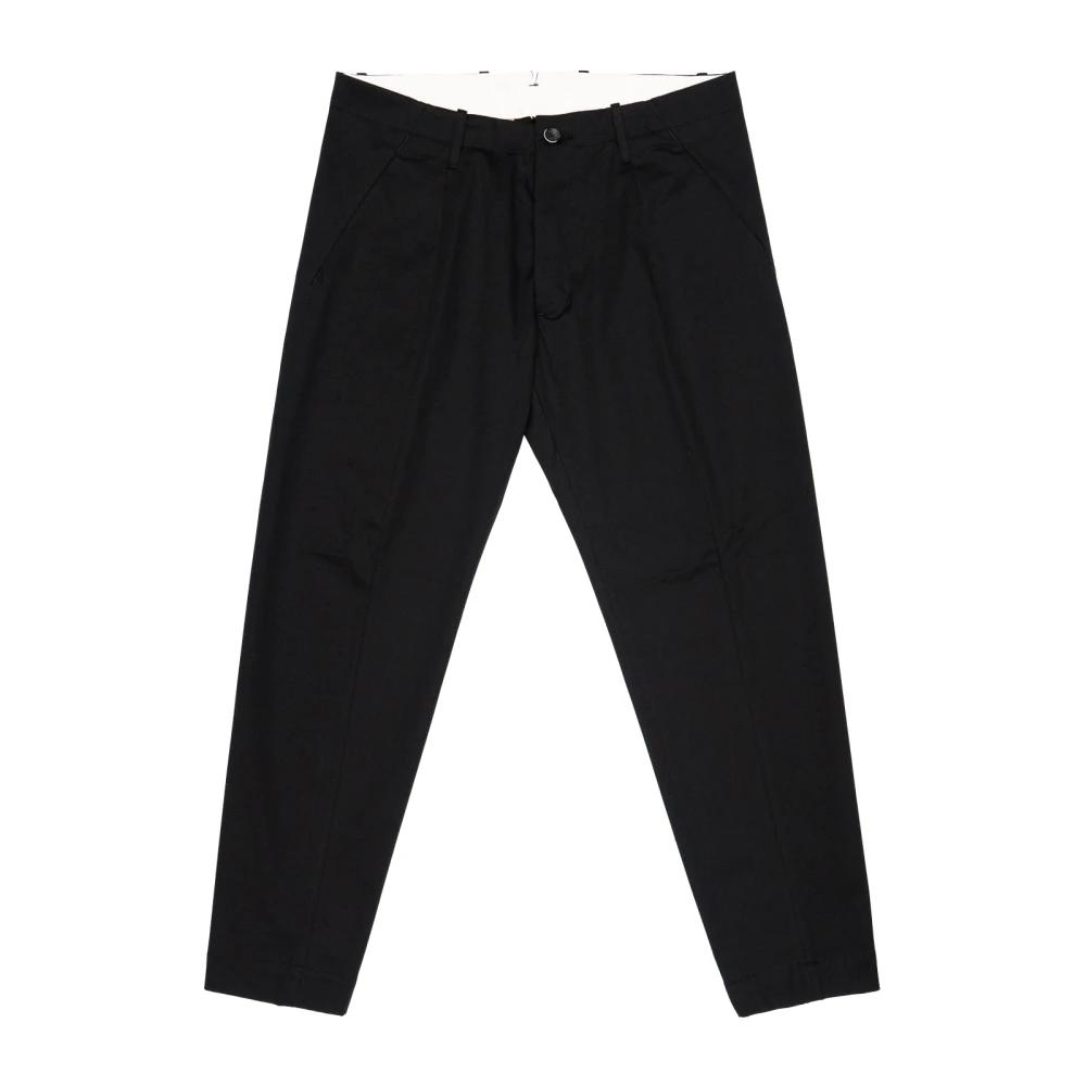 Nine In The Morning Stretch katoenen chino broek Black Heren