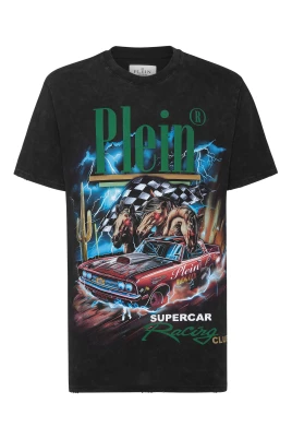 T-Shirt Rund Hals Racing