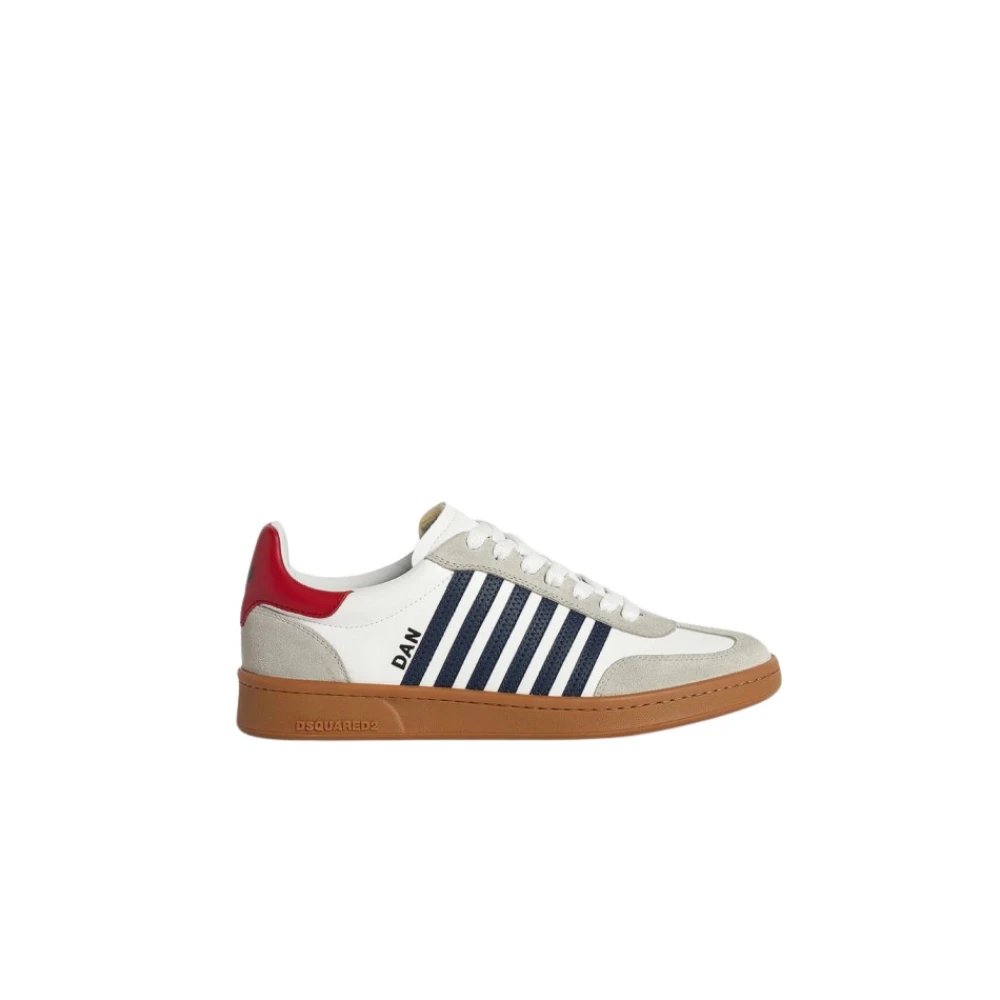 Dsquared2 Boxer Sneakers Heren Schoenen Grijs