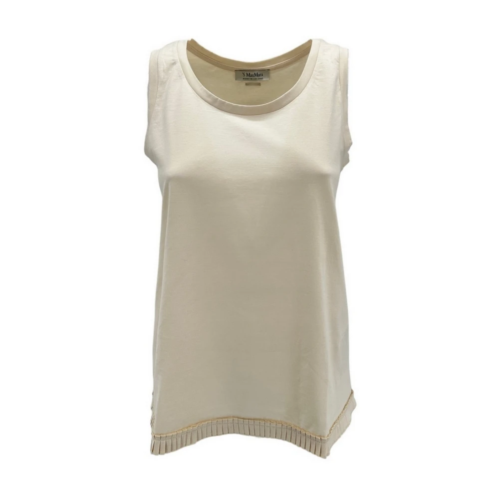 Tops > Sleeveless Tops - - Max Mara Studio - Modalova