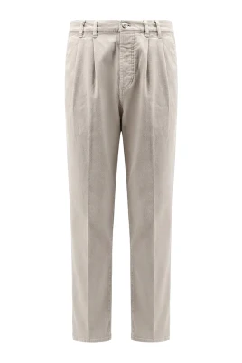 Double-pleat Five-pocket Trousers