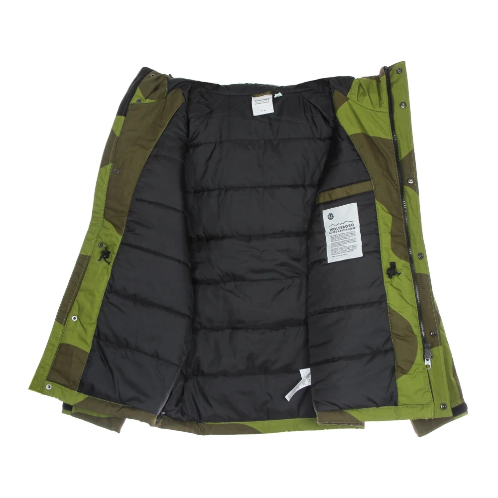 Element Mountain Parka Camo Army Camo Green Heren