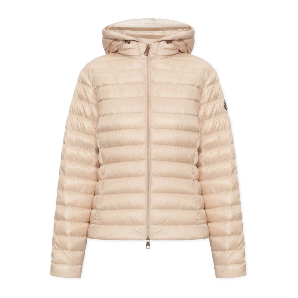 Moncler Beige Down Jackets, Female, L, Igelhood Down Jacket