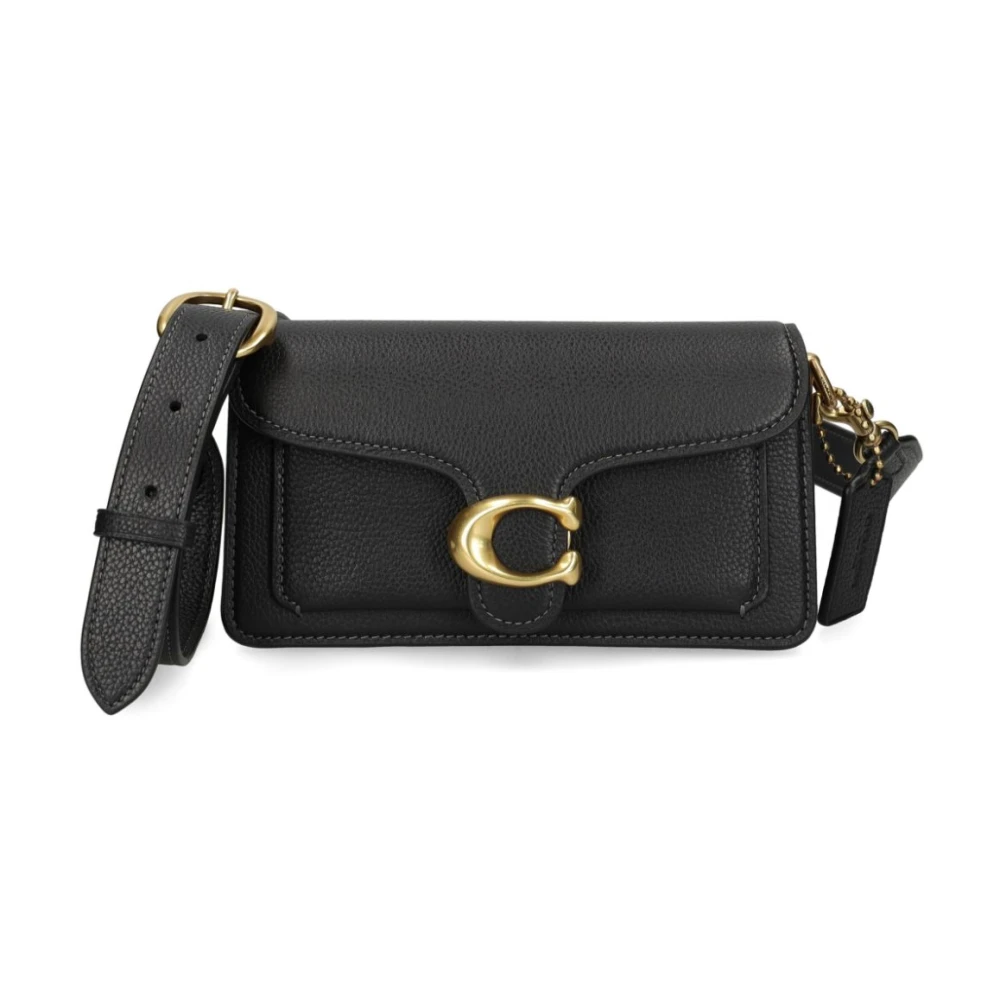 Coach Zwarte Multifunctionele Schoudertas met Zakken Black Dames