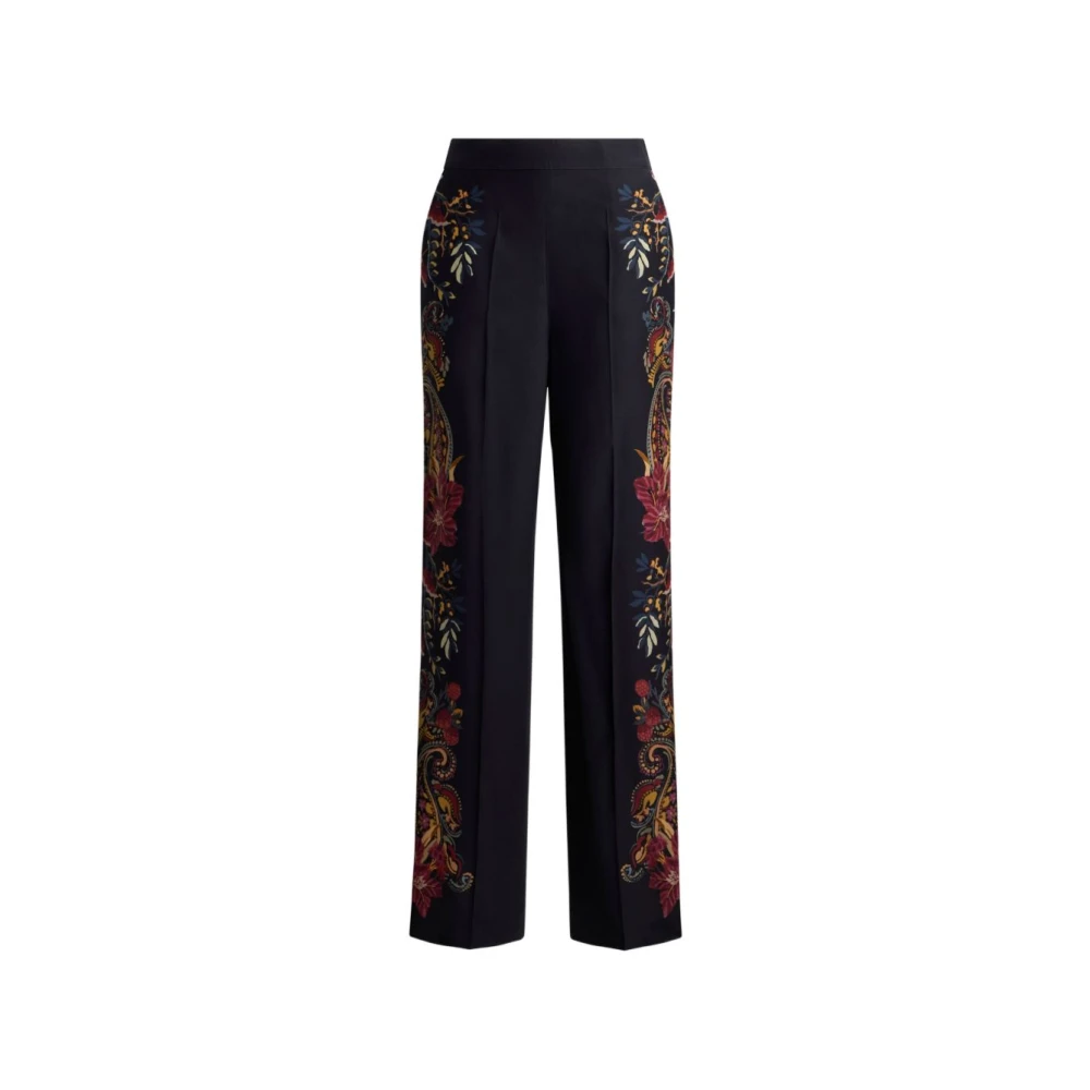Etro , Damen, Hosen, Schwarzk, S